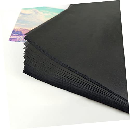 NUOBESTY Carbon Transfer Papers 100 Sheets of Tracing Paper Graphite for Art Craft and Design Projects