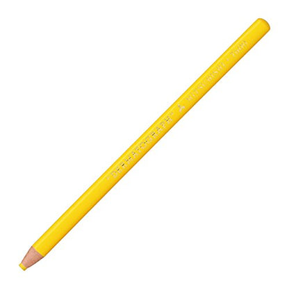 Mitsubishi Pencil K7600.2 Oil-Based Dermatograph Colored Pencils, Yellow, 1 Dozen, 0.4 x 6.7 inches (1 x 17 cm)