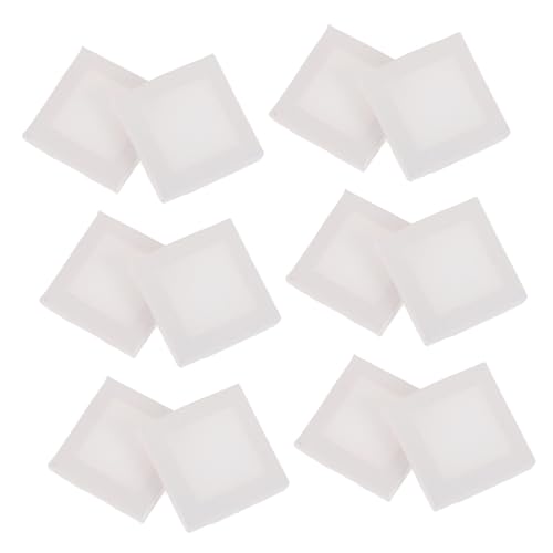 TEHAUX 12Pcs Cotton Canvas Panels Stretched Frames for Oil Watercolor Painting DIY Art Supplies Suitable for Beginners Students and Artists