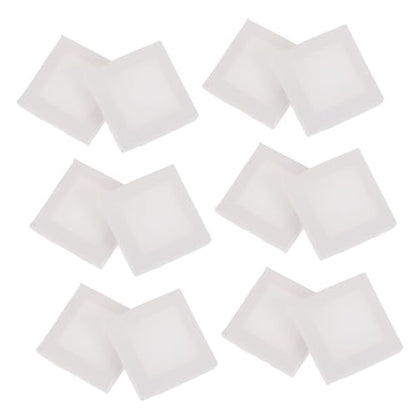 TEHAUX 12Pcs Cotton Canvas Panels Stretched Frames for Oil Watercolor Painting DIY Art Supplies Suitable for Beginners Students and Artists