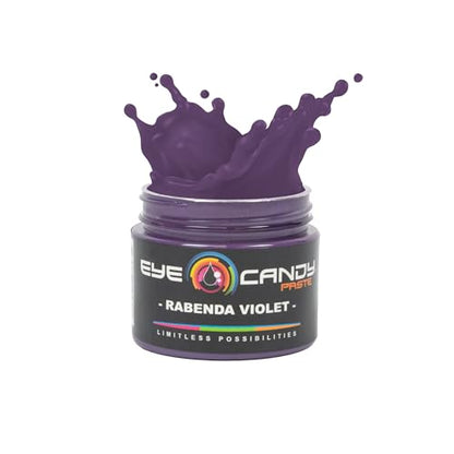 Eye Candy Resin Pigment Paste – Highly Pigmented Epoxy Color, 2 oz, Solid Non-Metallic, Mixable for Custom Shades (Rabenda Violet) - color: Rabenda Violet
