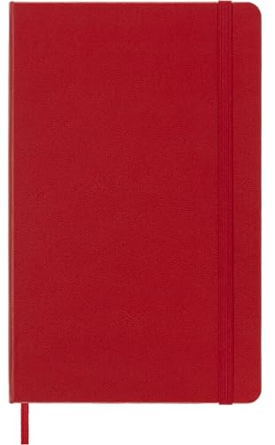 Moleskine Art Sketchbook, Hard Cover, Large (5" x 8.25") Plain/Blank, Scarlet Red, 104 Pages