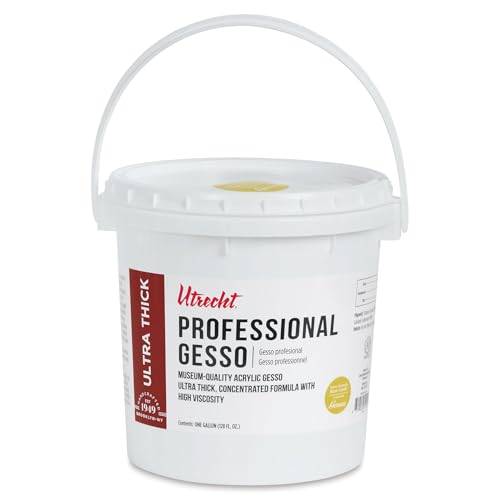 Utrecht Professional Acrylic Gesso - 128 oz