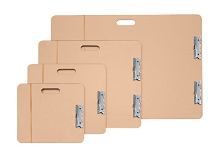 ALVIN Artist Sketch Board with Cutout Handle 18" x 19" Model SB1819 Hard Masonite Portable Drawing Board, Ideal for School and Studio Use - 18 X 19 Inch - size: 18" x 19"