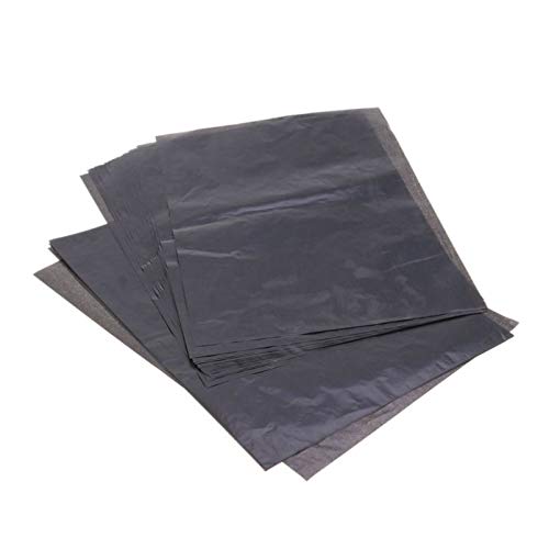 EXCEART 25sheets Transfer Paper Graphite Tracing Carbon Paper for Easy Drawing and Crafting Gray Black for Smooth for Artists and Projects