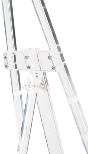 Adjustable Acrylic Artist Easel - Two Support Pegs with Seven Height Adjustable Settings