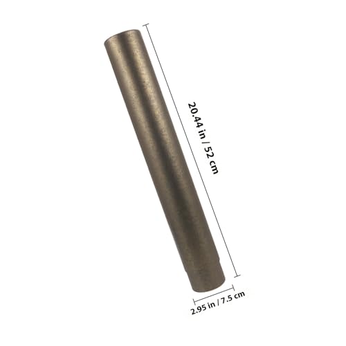 Hemoton Expandable Telescoping Poster Tube with Retractable Design Storage Case for Artwork Documents Mailing and Drafting Portable Black-gold Inner
