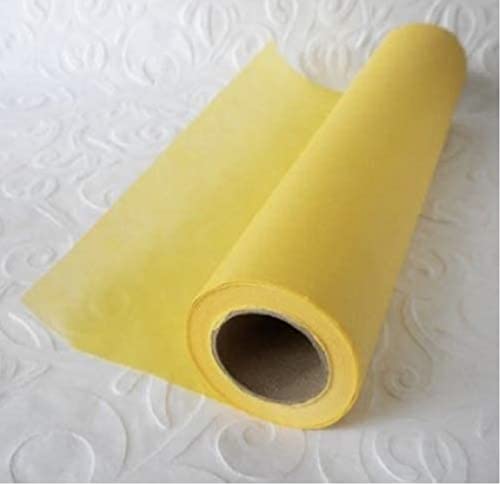 Borden & Riley #35C Sun-Glo Thumbnail Sketch Paper, 8 lb., 24 Inches x 20 Yards Per Roll, Canary Yellow, 1 Roll Each (35CR242000) - color: Canary Yellow, size: 24" x 20 Yards