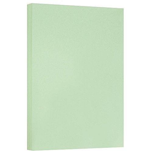 JAM PAPER Extra Heavy Weight 110lb Cardstock - 11 x 17 Tabloid Coverstock - Green - 50 Sheets/Pack - color: Green, size: 11" x 17"