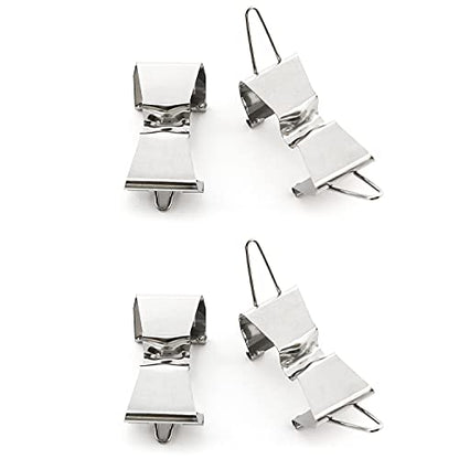 heyous 4pcs Stainless Steel Wet Canvas Clips Hold 2 Canvas Face to Face for Oil Painting Frame Art Supplies