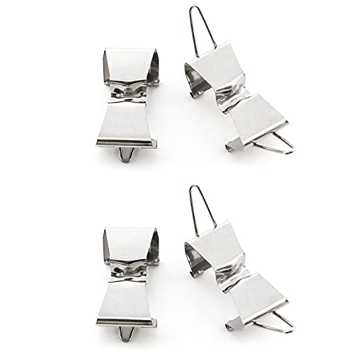 heyous 4pcs Stainless Steel Wet Canvas Clips Hold 2 Canvas Face to Face for Oil Painting Frame Art Supplies