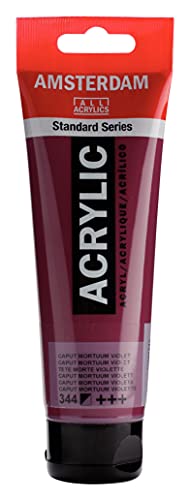 Amsterdam Standard Series Acrylic Paint Tube, Caput Mortuum Violet, 4 oz - color: Caput Mortuum Violet, size: 1 Count (Pack of 1)