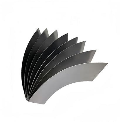 High Purity Graphite Sheet High Carbon electrolytic Sheet Heat Transfer Flexible Graphite Paper Length Width 250mm*200mm Graphite foil (1, 0.15mm) - size: 0.15mm