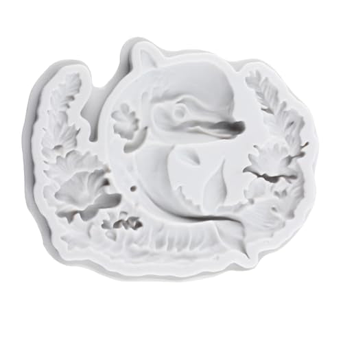 Dolphin Polymer Clay Molds Dolphin Silicone Resin Mold for DIY Crafts Epoxy Resin Casting Air Dry Polymer Clay Plaster Jewelry Making - color: Style L