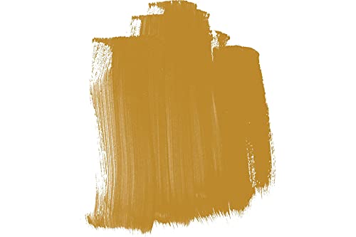 Daler Rowney Georgian Water Mixable Oil Paint Yellow Ochre 37ml Tube - Art Paints for Canvas Paper and More - Oil Painting Supplies for Artists and Students - Artist Oil Paint for Any Skill Set