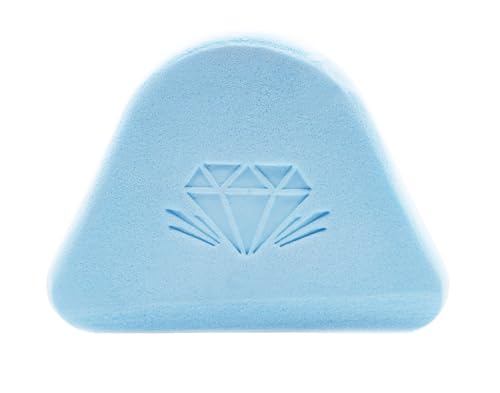 The Original DiamondCore Tools Pottery Sponges, 3 Clay Sponge Options, Pottery Wheel Throwing, Ceramics Finishing & Shaping Sponge, Pottery Tool (Fine Sponge - Blue) - color: Fine Sponge - Light Blue