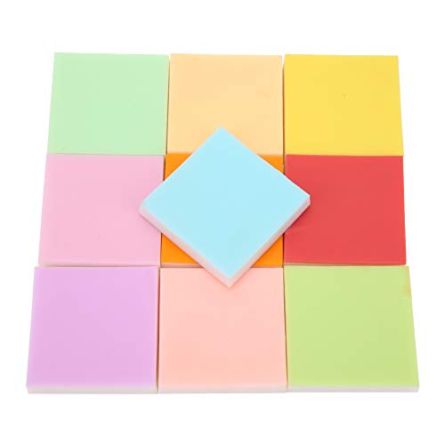 Rubber Stamp Carving Blocks, 10pcs Double Layer with Bright Full Colors, DIY Stamp Making Kit, Handcraft Stamps for Carv