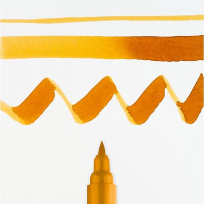 Ecoline Brush Pen Deep ochre 407 (11504070) - color: Deep Ochre