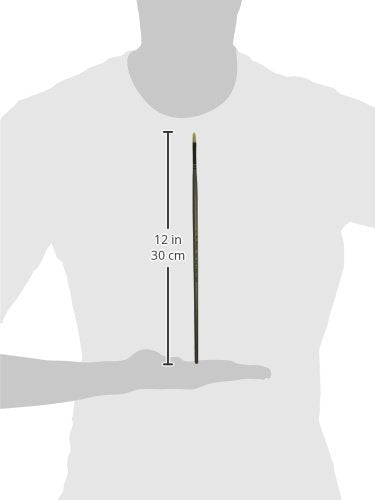 Winsor & Newton Artisan Paint Brush, Long Handle, Size 2, Filbert - size: Size 2, style: Filbert
