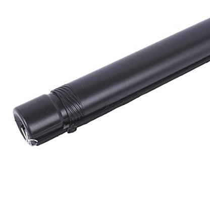 B Baosity Black Plastic Expandable Poster Tube with Strap Drawings Document Holder
