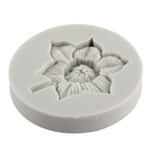 Flower Polymer Clay Mold Daffodil Flower Silicone Molds for DIY Crafts Air Dry Plaster Polymer Clay Epoxy Resin Casting Jewelry Making - color: Style R