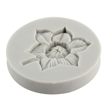 Flower Polymer Clay Mold Daffodil Flower Silicone Molds for DIY Crafts Air Dry Plaster Polymer Clay Epoxy Resin Casting Jewelry Making - color: Style R