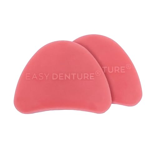 Hard Reline (Boil & Fit) Denture Reliner Kit; for Use with Full or Partial Denture, 2 Denture Reline Pucks Included with Each kit, Remold and Adjust mulitple Times, Zinc-Free, No More Loose Dentures!