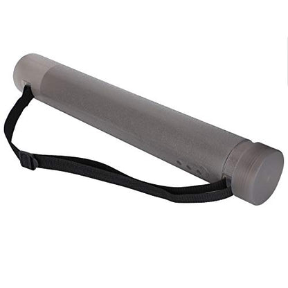 Circular Drawing Telescopic Painting Tube Matte Texture Art Supplies for Storage and Travel (Dark Gray)
