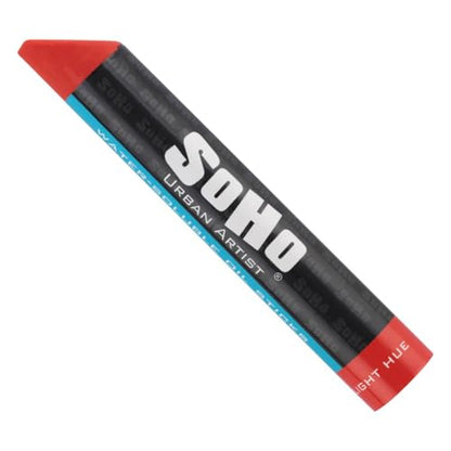 Soho Urban Artist Water Soluble Oil Sticks for Artists – Cadmium Red Light Hue Oil Paint Stick - 37 ml - No Brushes or Solvents Needed, Paint Any Primed Surface, Water Clean-Up, Non-Toxic, 4.8 x 0.78 - color: Cadmium Red Light Hue