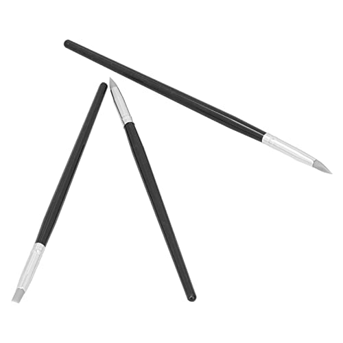 Clay Shaping Brush, Soft Silicone Clay Sculpting Tool, Color Shaper Silicone Sculpting Tool, Color Shaper and Flexible Convenient and Practical - color: Black S(300ml)