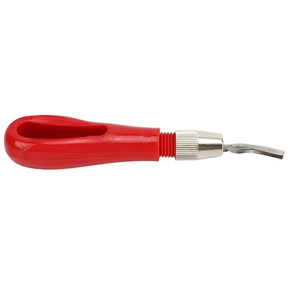 ANKROYU Professional Printmaking Carving Cutter Set with 6 Stainless Steel Blades Ergonomic Handle for Wood Linoleum Pumpkin Carving DIY Art Sculpting Red