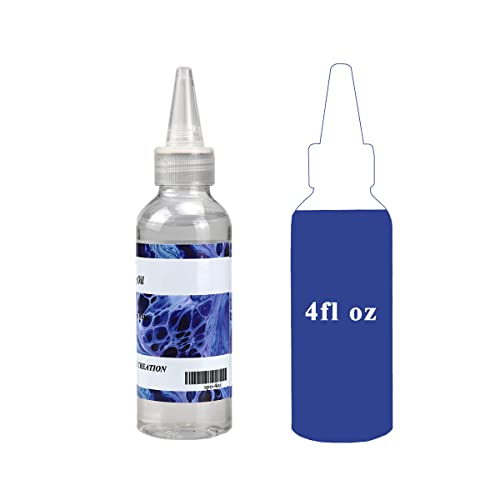 Silicone Pouring Oil Pure Silicone Oil for Creating Cell in Acrylic Paint Resin Pouring,4 Ounce - size: 4 Ounce (Pack of 1)
