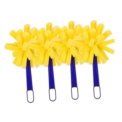 Veemoon 10pcs Paint Brushes Sponge Set – Small Textured Foam Brushes for ’s Craft Painting and Acrylic Art Supplies