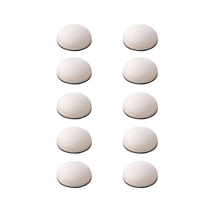 CYFUN DESIGN Mini Ink Blending Tools Foam Replacement Foams for DIY Scrapbooking Paper Crafting Handmade Crafts Scrapbooking Supplies Crafting Projects - color: 10pcs Semicircle Foam Refills