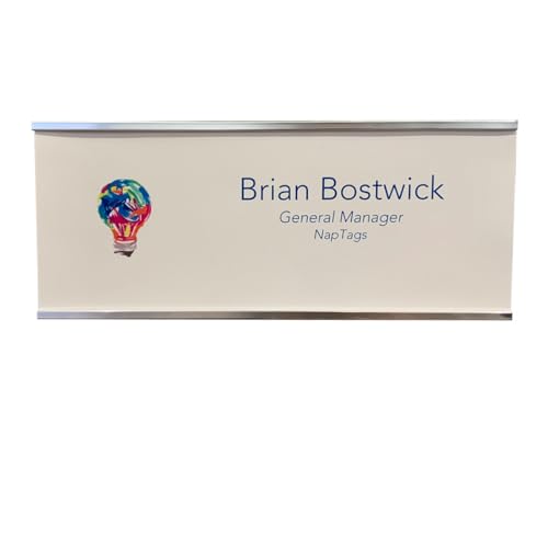 Perforated Paper Nameplate Inserts, Pack of 20 (10" x 4") - color: White, size: 10" x 4"
