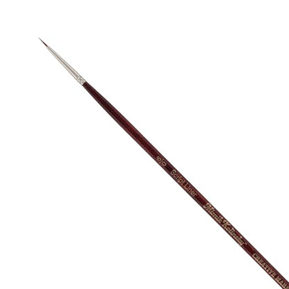 Creative Mark Mimik Kolinsky Watercolor Brush - # 6x0 Script Liner - Long Handle Synthetic Paint Brush - Handmade in Germany - Synthetic Sable Paint Brushes for Professional Artists - Animal-Friendly - size: 6x0