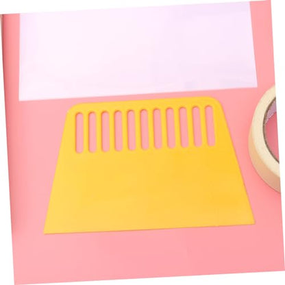 EXAOMBLE Family-Friendly Silk Screen Printing Kit Frame Squeegees Transparency Film Mask Tape