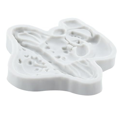 Mushroom Polymer Clay Mold Mushroom Silicone Resin Molds for DIY Crafts Epoxy Resin Casting Air Dry Polymer Clay Plaster Jewelry Making - color: Style C