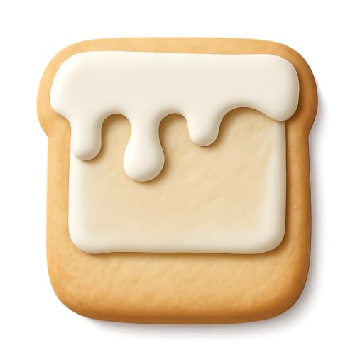 Drip Line Kit Cookie Cutter & Stamp, Fondant & Clay - 4x4