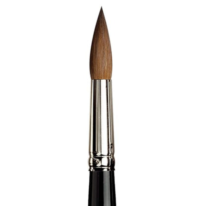 da Vinci Watercolor Series 10 Maestro Paint Brush, Round Kolinsky Red Sable, Size 18 - size: Size 18, style: Round Series 10