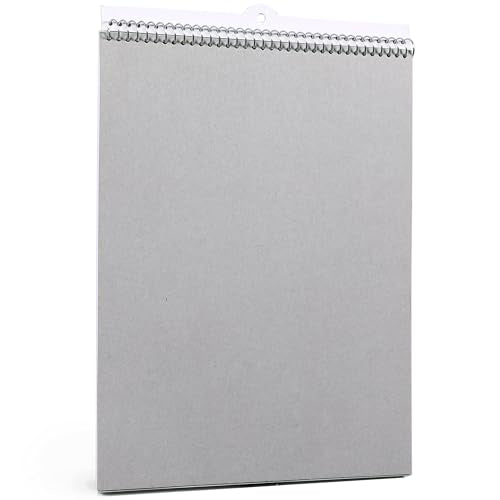 eeBoo: Rainbow Colors Spiral Bound Blank Sketchbook - 60 Pages, 140 GSM/95 LB Paper, 8.5x11, Eco-Friendly, Kids Art Supplies - style: Rainbow Colors