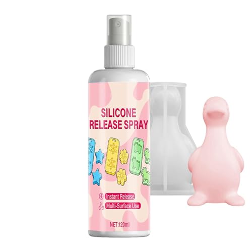 Mold Release Spray - Epoxy Release Agent, Easy Spray Demolding Lubricant, Anti-Adhesion Casting Solution, Smooth Mold Separator, Professional Craft Supply for Candle Soap Making Concrete