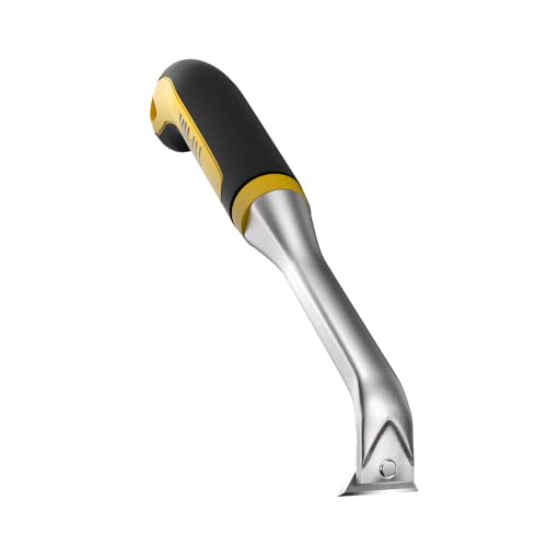 LU&MN Carbide Scraper Tool – 1-INCH Tungsten Carbide Triangular Blade, Heavy-Duty Paint, Glue & Putty Remover with Ergonomic Non-Slip Handle - style: 1"Triangle