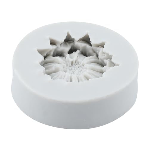 Daisy Flower Polymer Clay Mold Flower Clay Molds Daisy Silicone Mold for DIY Crafts Air Dry Plaster Jewelry Making Epoxy Resin Casting - color: Style E