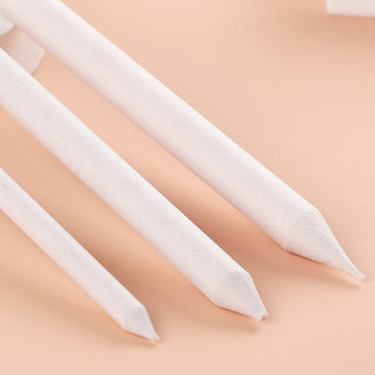 Double-Ended Blending Stumps & Tortillions Set, Paper Sketching Tools for Artists, 3 or 9 Pack, Soft Compressed Paper - color: 3 sets of paper and