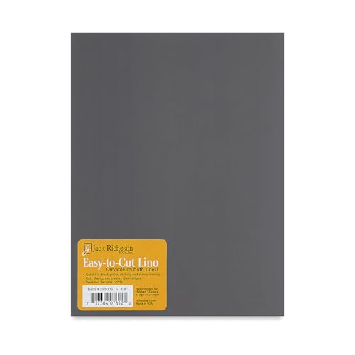Easy to Cut Linoleum Sheets - Unmounted 6x8 inch Sheet