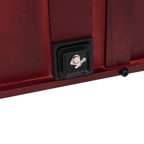 Soho Urban Artist Pochade Box for Plein - Aire Painting French Easel, Lightweight, Portable & Adjustable, Mahogany Finish