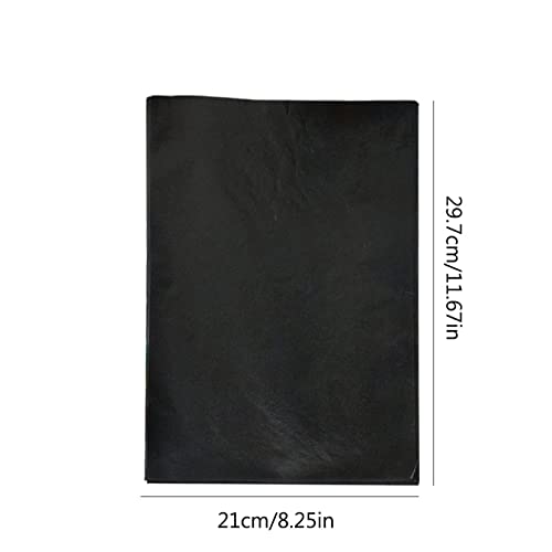 50 Sheets Carbon Paper, Carbon Paper Sheets, 8.25x11.7 Inch Graphite Paper, Tracing Graphite Transfer, for Tracing Drawing Patterns on Paper, Canvas, Wood, Fabric (3 PC) - color: 3 PC