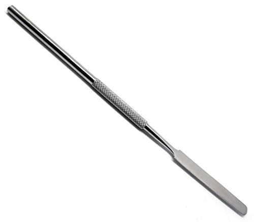 Dental Cement Mixing Spatulas Single Ended Lab Wax Modeling Stainless Steel 4 Pcs Instruments