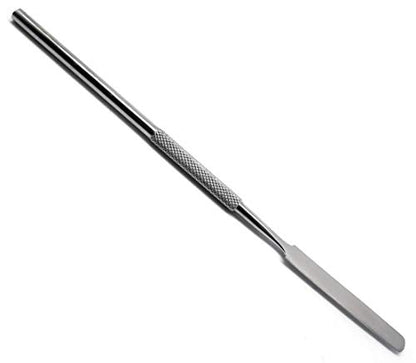 Dental Cement Mixing Spatulas Single Ended Lab Wax Modeling Stainless Steel 4 Pcs Instruments